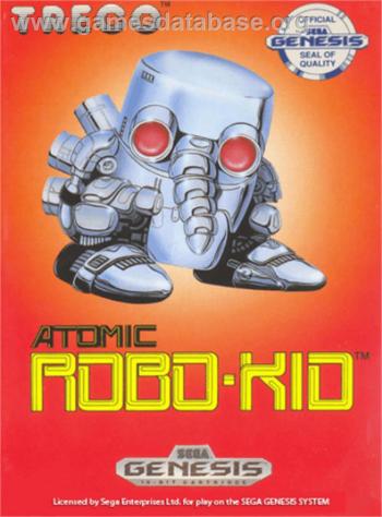 Cover Atomic Robo-Kid for Genesis - Mega Drive